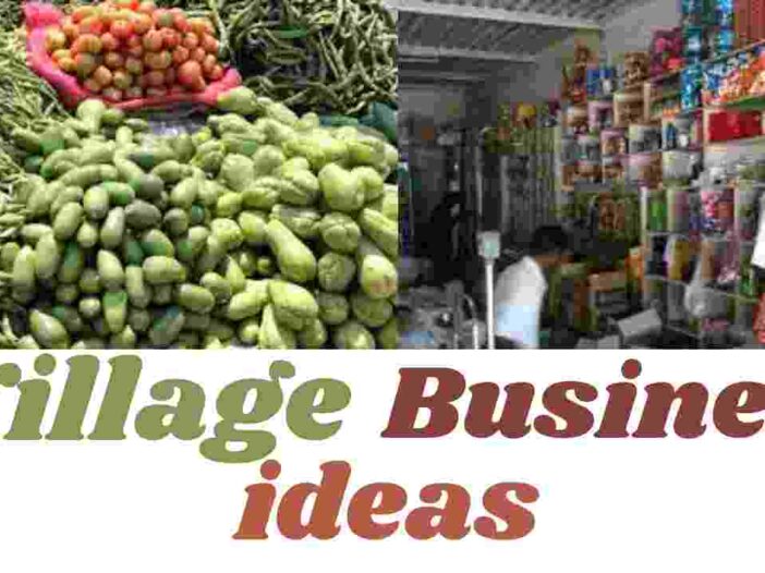 new small business ideas in village for india